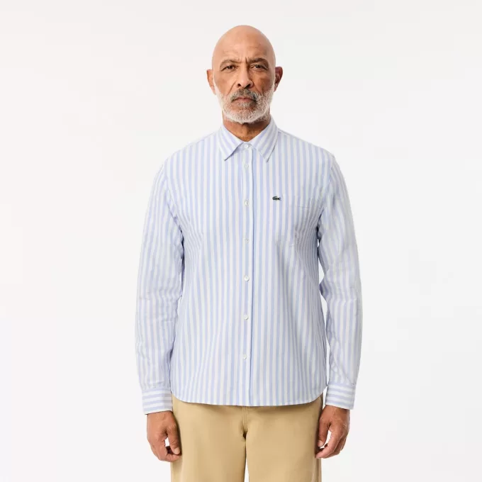 Regular Fit Striped Oxford Shirt