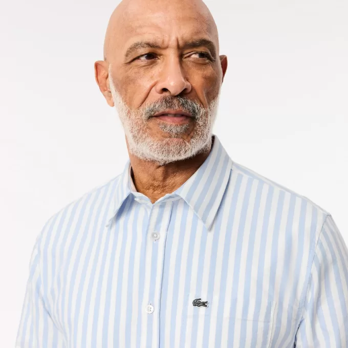 Regular Fit Striped Oxford Shirt