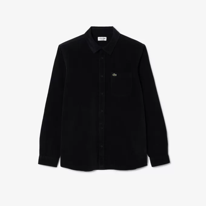 Regular Fit Velour Shirt