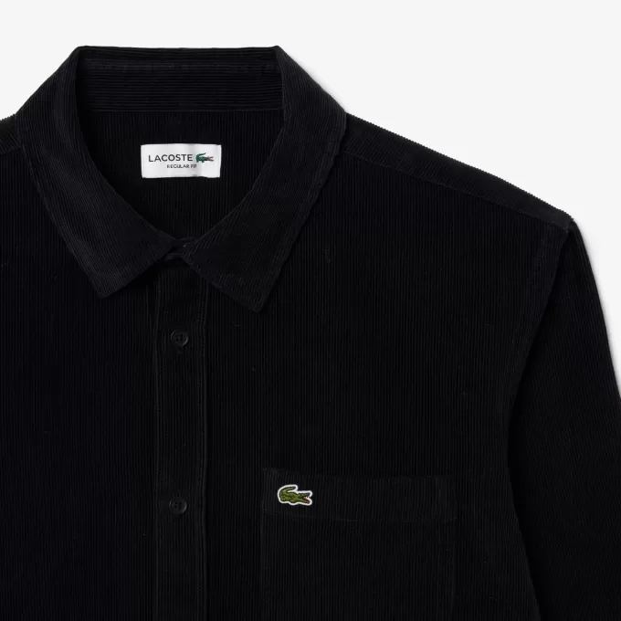 Regular Fit Velour Shirt