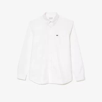 Regular fit cotton Oxford shirt