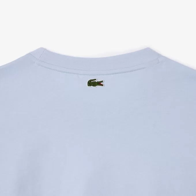 Relaxed Fit Branded Cotton T-shirt