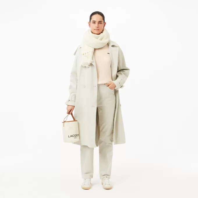 Relaxed Fit Carded Wool Moss Stitch Sweater