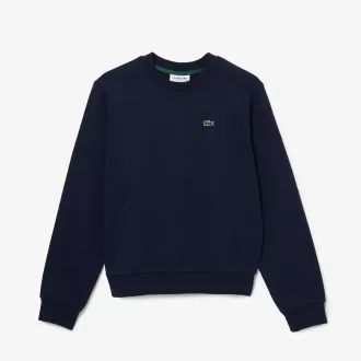 Relaxed Fit Fleece Crew Neck Sweatshirt