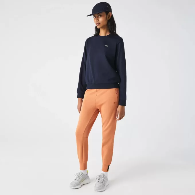 Relaxed Fit Fleece Crew Neck Sweatshirt