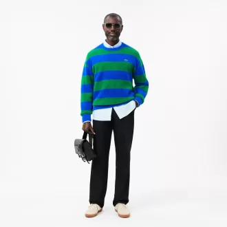 Relaxed Fit Fuzzy Knit Sweater