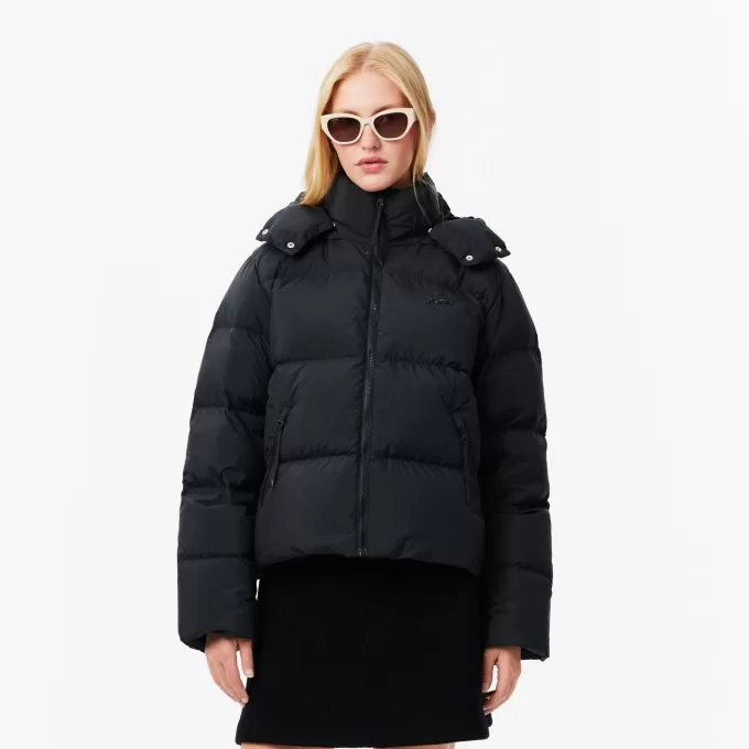 Relaxed Fit Hooded Down Jacket