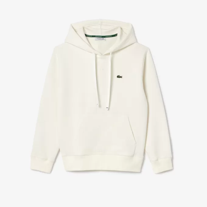 Relaxed Fit Piqué Hoodie