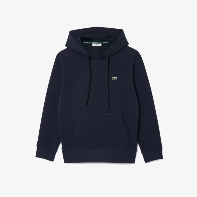 Relaxed Fit Piqué Hoodie