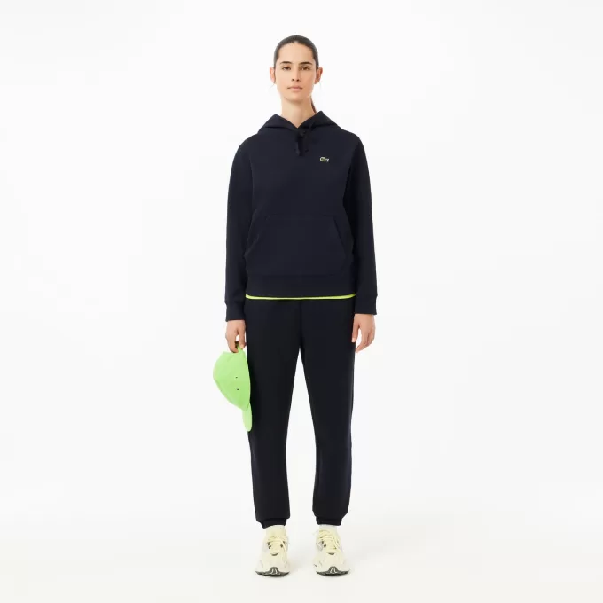 Relaxed Fit Piqué Hoodie