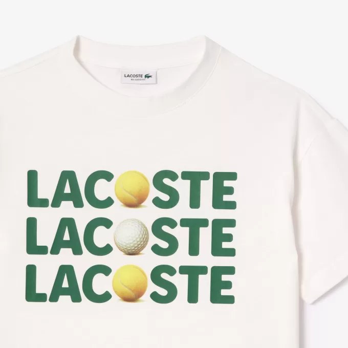 Relaxed Fit Printed Cotton T-shirt