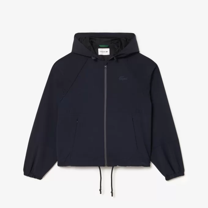 Relaxed Fit Stretch Track Jacket
