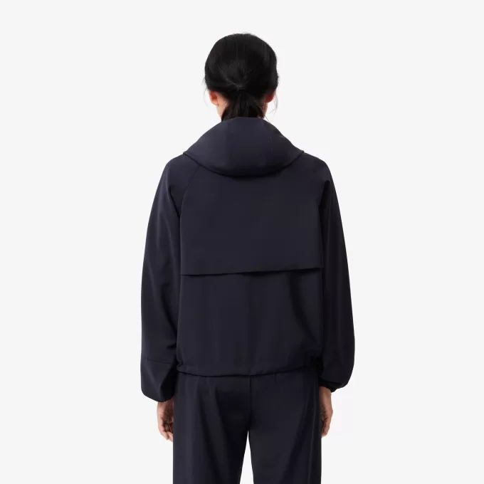 Relaxed Fit Stretch Track Jacket