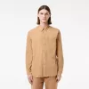 Relaxed Fit Washed Effect Poplin Shirt