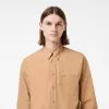 Relaxed Fit Washed Effect Poplin Shirt