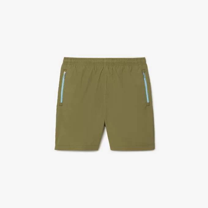 Relaxed Fit Zipped Pocket Shorts