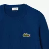 Ribbed Cotton Badge Sweater