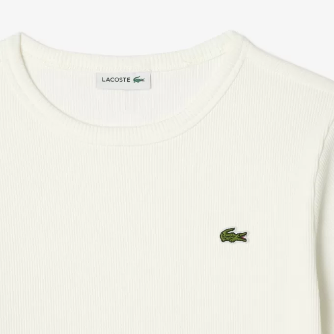 Ribbed Cotton T-shirt