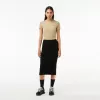 Ribbed, Seamless Knit Pencil Skirt