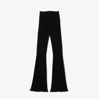 Seamless Ribbed Knit Flared Leggings Seamless Ribbed Knit Flared Leggings