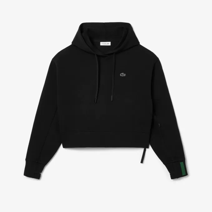 Short Cut Cotton Hoodie