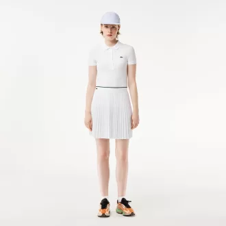 Short Pleated Elastic Waist Skirt