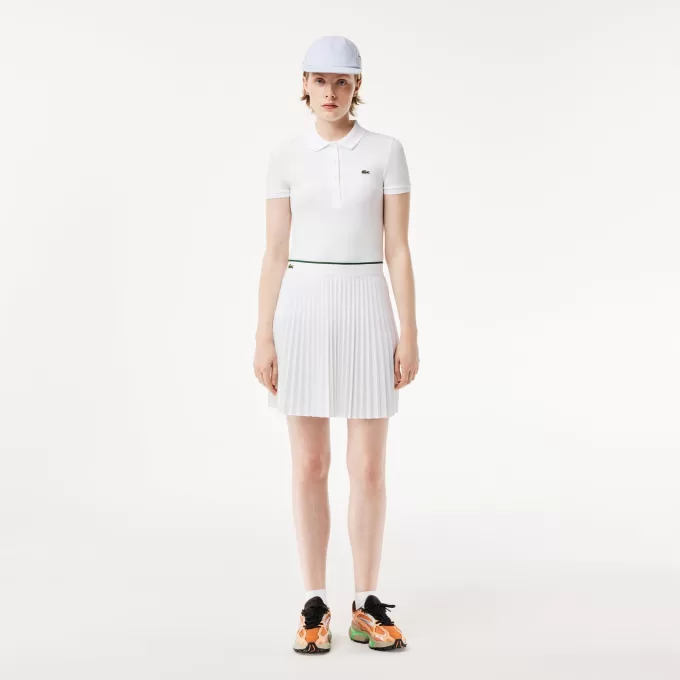 Short Pleated Elastic Waist Skirt