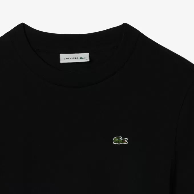 Short Sleeved Contrast Trim Oversized Jersey Dress