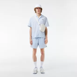 Short Sleeved Monogram Print Shirt