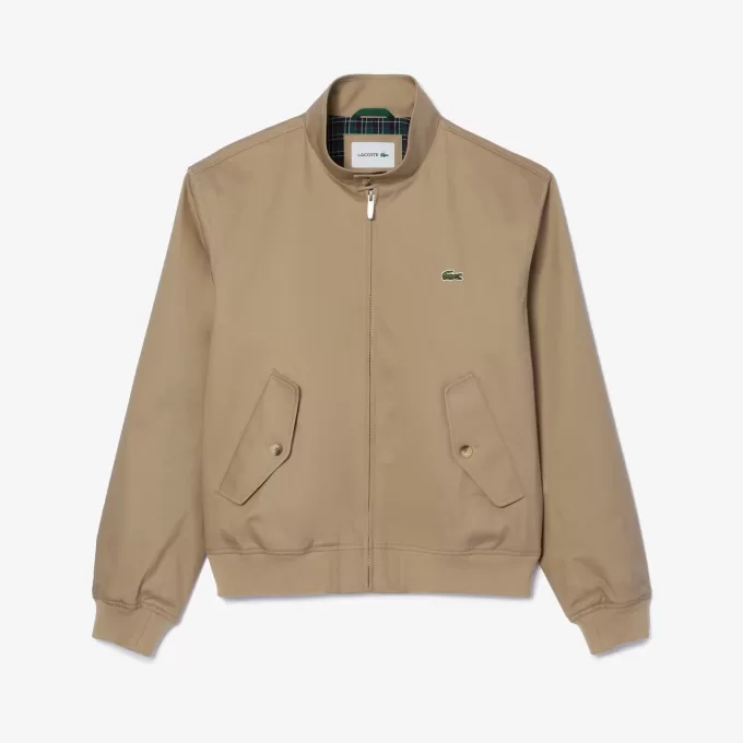 Showerproof Cotton Twill Harrington Jacket