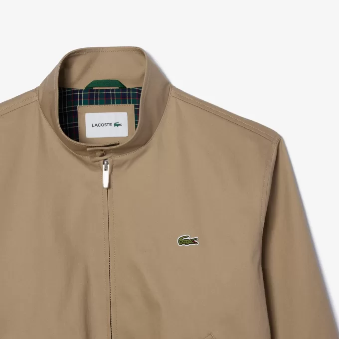 Showerproof Cotton Twill Harrington Jacket