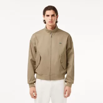 Showerproof Cotton Twill Harrington Jacket