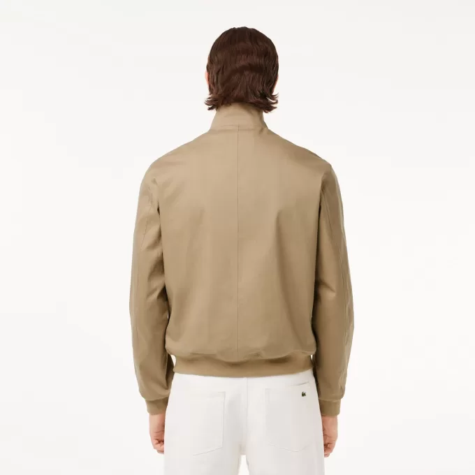 Showerproof Cotton Twill Harrington Jacket