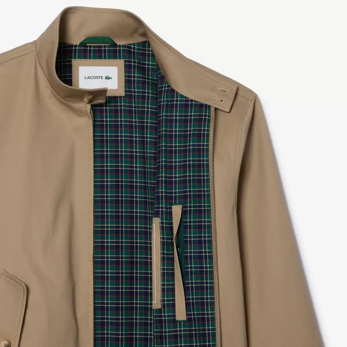 Showerproof Cotton Twill Harrington Jacket