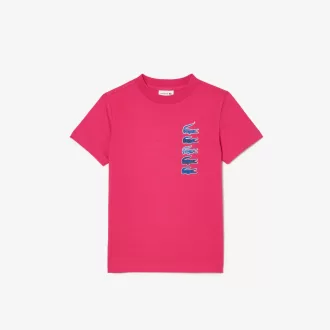 Signature Print Cotton T-shirt