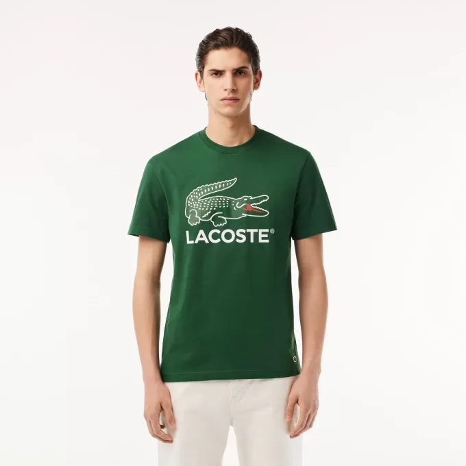 Signature Print Cotton T-shirt