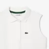 Sleeveless Stretch Mini Piqué Polo Shirt