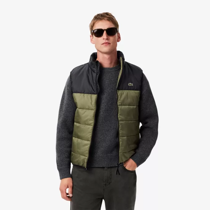 Sleeveless Water-Repellent Jacket