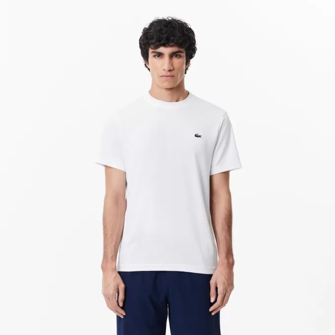 Slim Fit Breathable Piqué Sport T-shirt