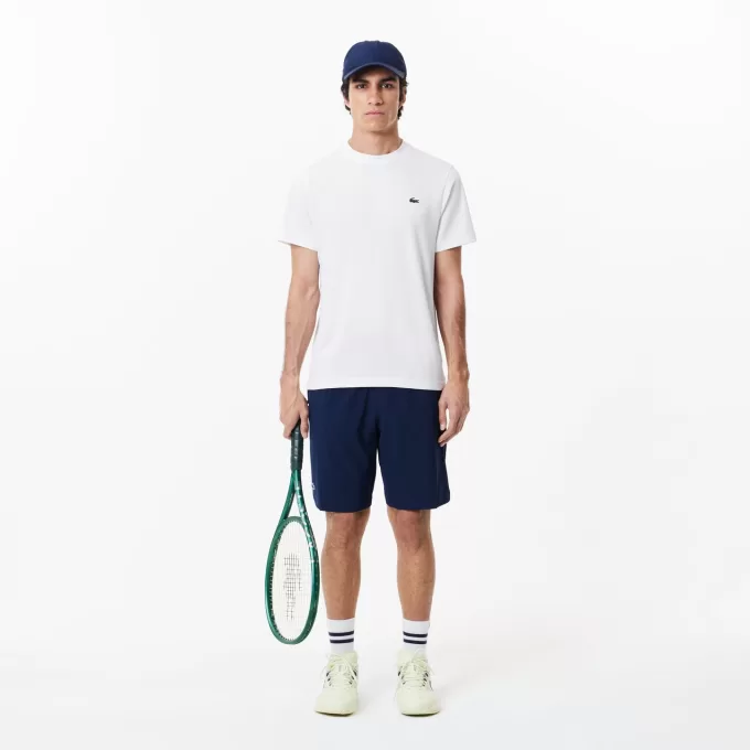 Slim Fit Breathable Piqué Sport T-shirt