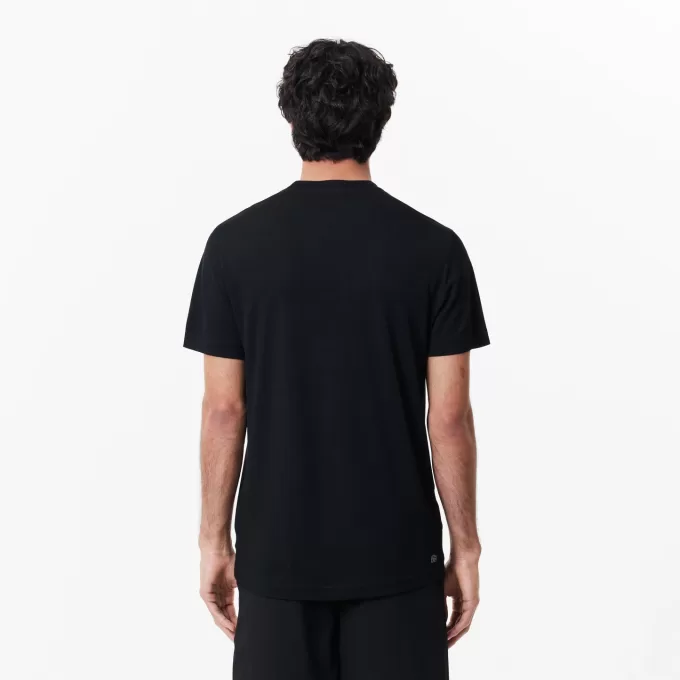 Slim Fit Breathable Piqué Sport T-shirt