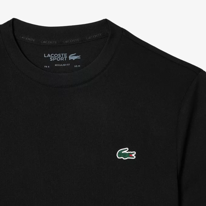 Slim Fit Breathable Piqué Sport T-shirt