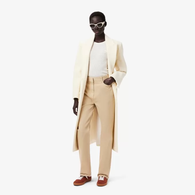 Slim Fit High Waist Denim Pants