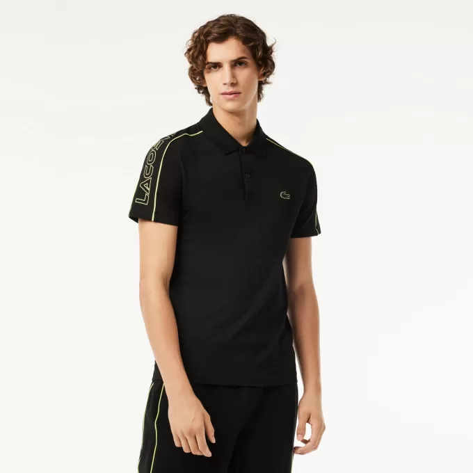 Slim Fit Lacoste Movement Polo Shirt Technical Piqué