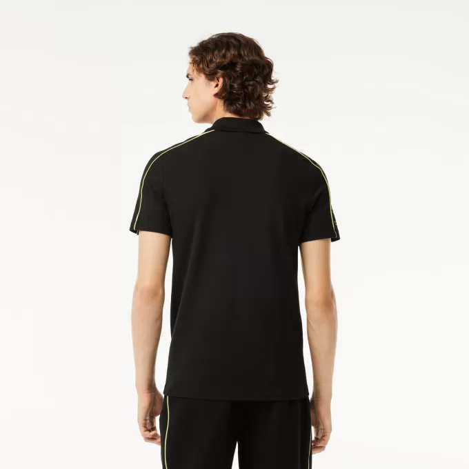 Slim Fit Lacoste Movement Polo Shirt Technical Piqué