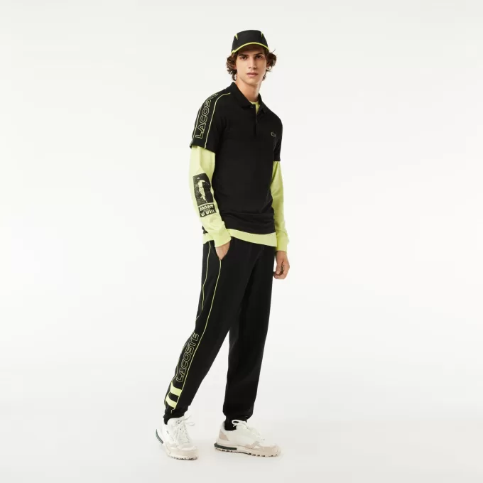 Slim Fit Lacoste Movement Polo Shirt Technical Piqué