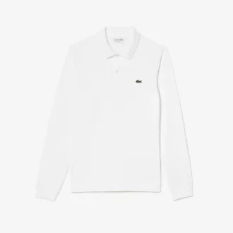 Slim Fit Long Sleeved L.12.12 Polo Shirt