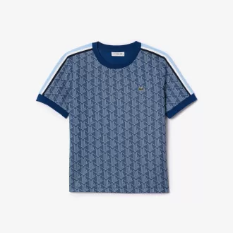 Slim Fit Monogram Jacquard T-shirt