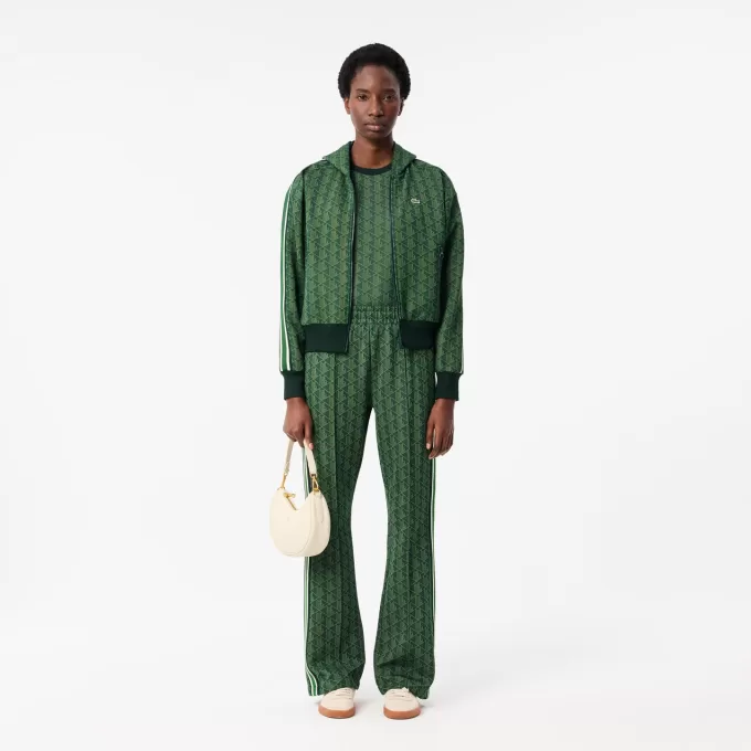 Slim Fit Monogram Jacquard T-shirt