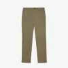 Slim Fit Stretch Cotton Pants